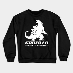 Godzilla unleash the atomic fury Crewneck Sweatshirt